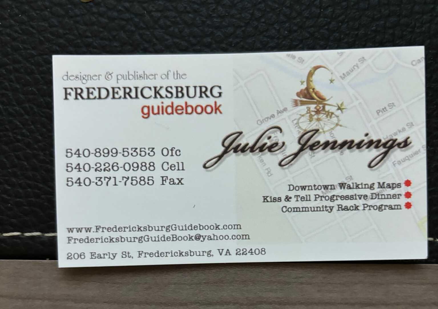 Mobile screenshot of using SpellCard.ai in your native texting app. The screenshot shows a conversation with SpellCard.ai where SpellCard.ai has been sent a picture of a business card. SpellCard.ai says in response: Julie Jennings.vcf Point Up Emoji Tap ab